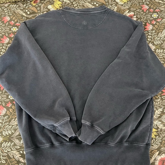 Anine Bing Black Crewneck Sweater New York Print - Picture 4 of 4